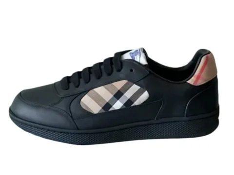 Burberry Embossed Plaid Sneakers