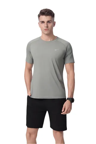 Nike Tee - Grey Dri-Fit