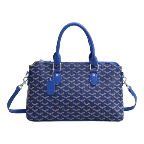 Goyard Bag - Blue Boston