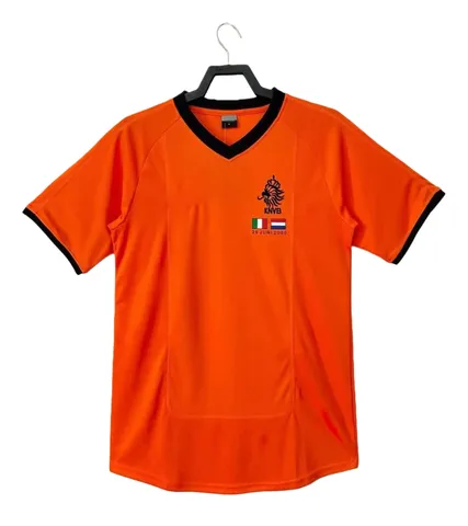 2000 season Netherlands Home retro Fan version