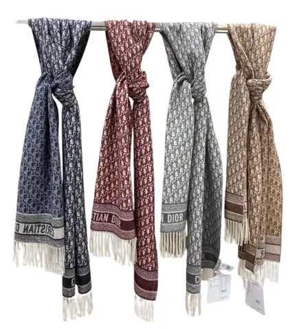 Brand Scarf - Cashmere Scarf Multi-Colour