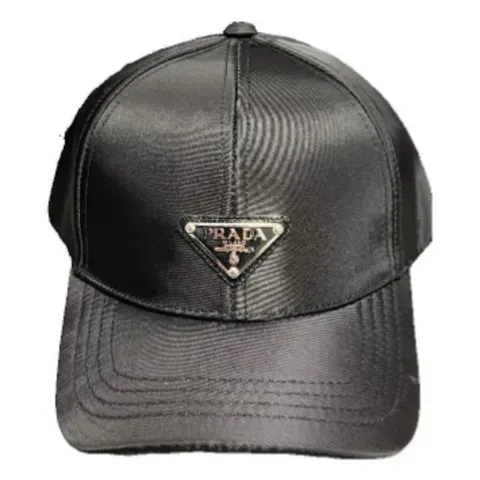 Prada - Black Nylon Cap
