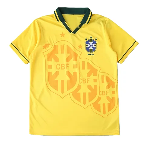 9394 season Brazil home retro Fan version