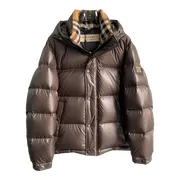 Burberry Down Jacket - Brown Glossy Puffer