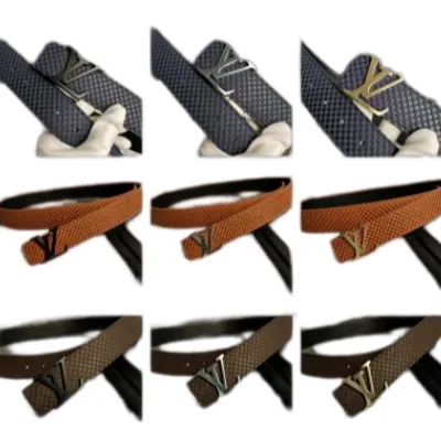 LV Belt - LV Buckle Multi-Colour