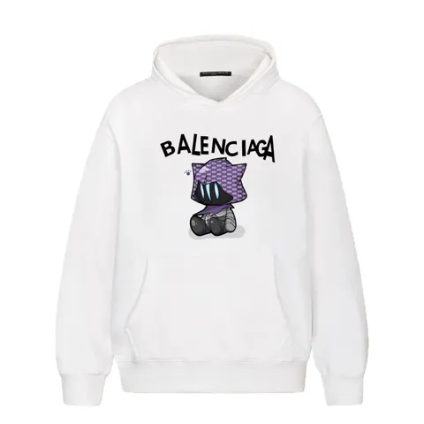 Balenciaga Hoodie - White Monster Print