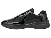 Prada Shoes - Black Patent Americas Cup