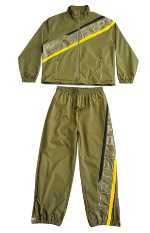 Corteiz Set - Olive Track Set