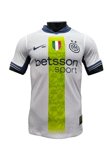 Inter Milan away game Rossi co-branded jersey player version
