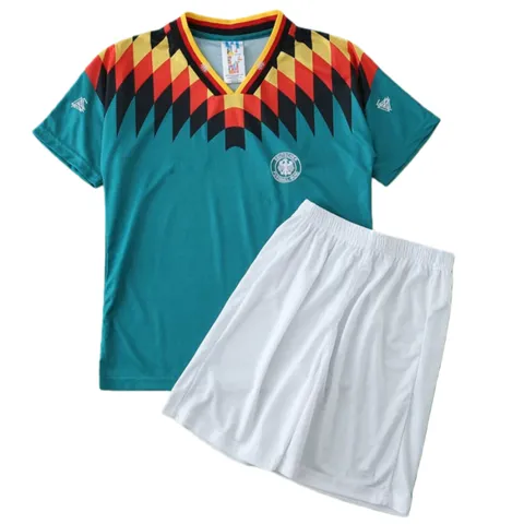 1994 Germany away retro Kids kit
