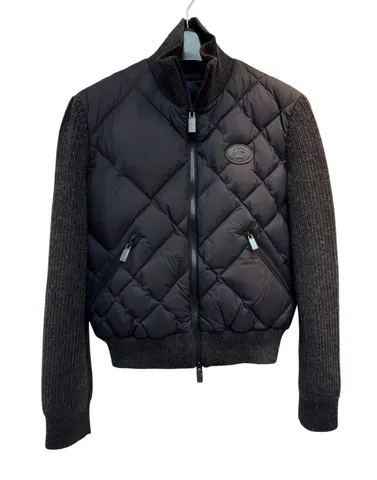 Burberry Down Jacket - Navy Quilted