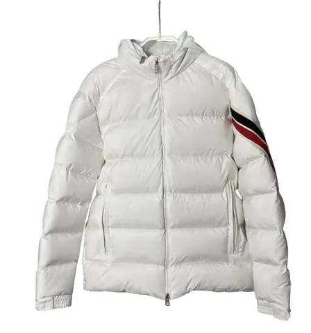 Moncler Down Jacket - White Stripe Sleeve