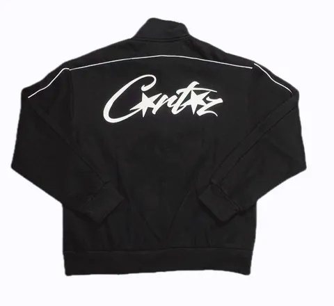 Corteiz Hoodie - Black Script Track