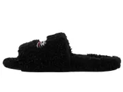 Balenciaga Slippers - Black Fur Slides