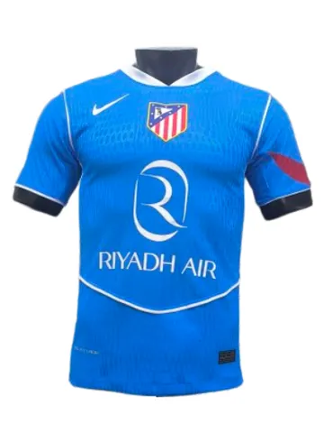 2526 Season Atletico Madrid Second Away Player Version Jersey
