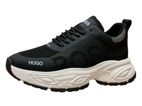 Boss Shoes - Black & White Runner