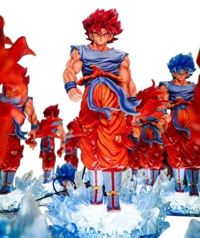 Dragon Ball Figurines [Super Blue Goku]