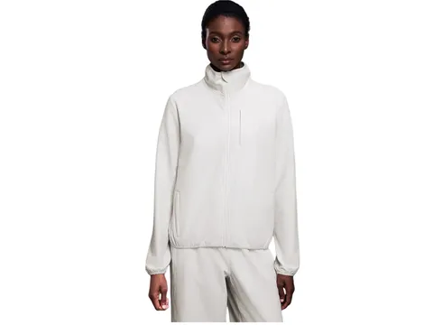 Alo Coat - White Funnel-Neck