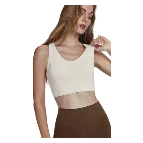 Alo Vest - Cream V-Neck Tank