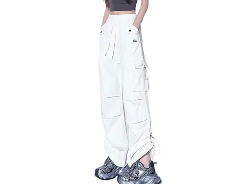 Alo Pants - White Cargo