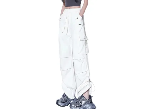 Alo Pants - White Cargo
