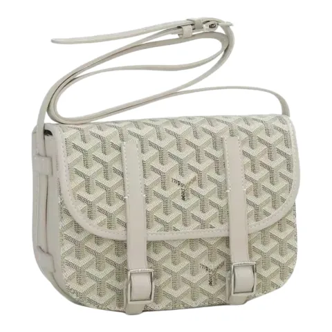 Goyard Bag - White Messenger