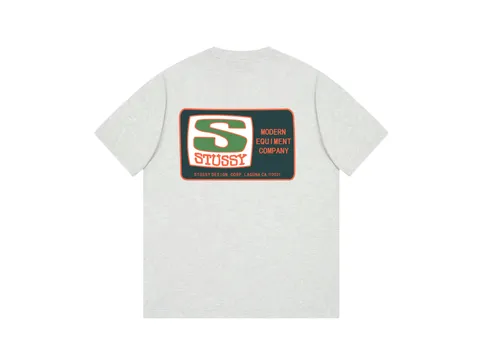 Stussy Tee - Grey S Badge