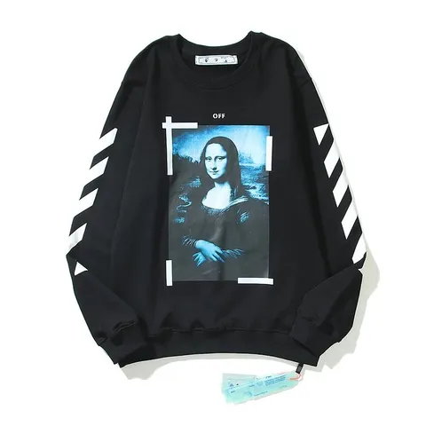 Off-White Hoodie - Black Mona Lisa