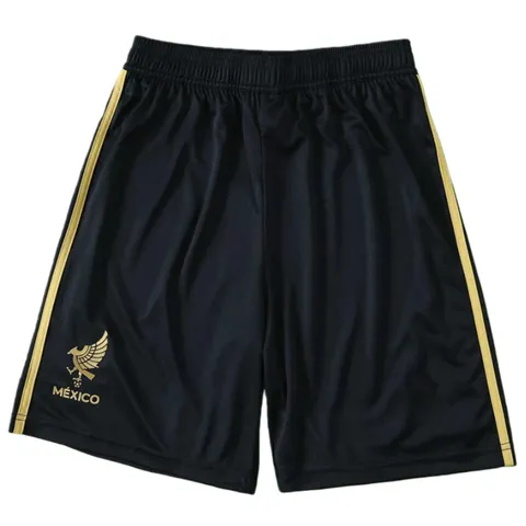 2526 season Mexico Black gold shorts