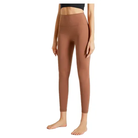 Alo Pants - Tan Leggings, High-Waist