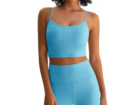 Alo Vest - Sky Blue Cami Bra