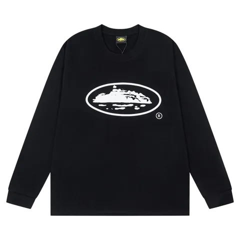 Corteiz Long Tee - Black Alcatraz