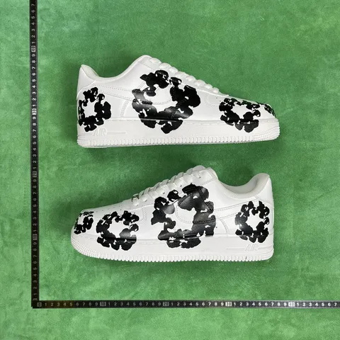 Nike Air Force 1 Low - White Denim Tears Wreath