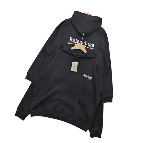 Balenciaga Hoodie - Black Logo