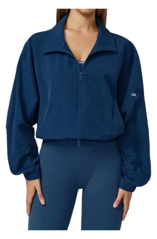 Alo Coat - Navy Zip Jacket