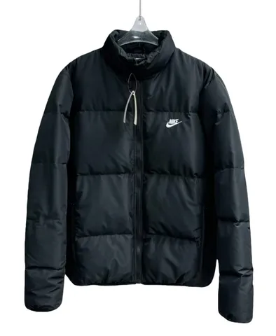 Nike Down Jacket - Black Puffer, Cropped